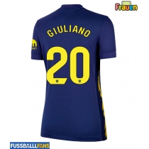 Atletico Madrid Giuliano Simeone #20 Auswärtstrikot Frauen 2025-26 Kurzarm